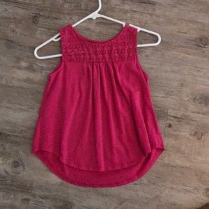 Kids Flower pink shirt